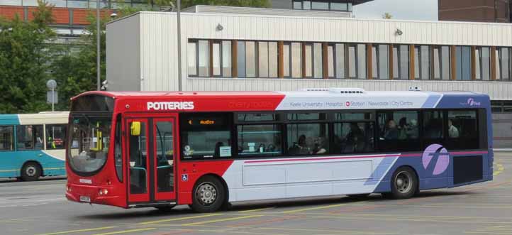 Potteries Cherry Route Volvo B7L Wright 66849